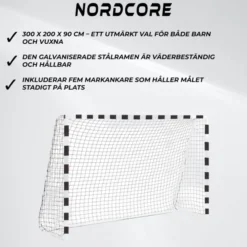 Fotbollsmål Classic 300X200X90Cm