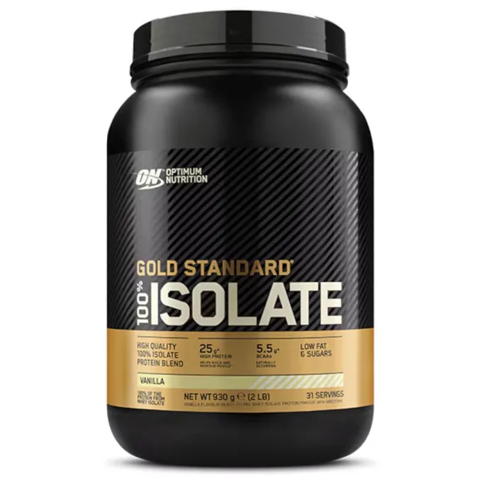Gold Standard 100% Isolate, 930 g, Proteinpulver
