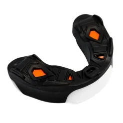 Gum Shield Ergo Sirius Double, Black-Grey, Incl. Storage Box, Tandskydd