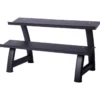 Hantelställ Hex B 2-Plan BLack