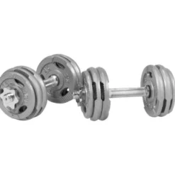 Hantlar TRIGRIP Silver - 2x15kg