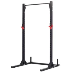 Heavy Duty Squat Stand + Chin Up, Skivstångsställning