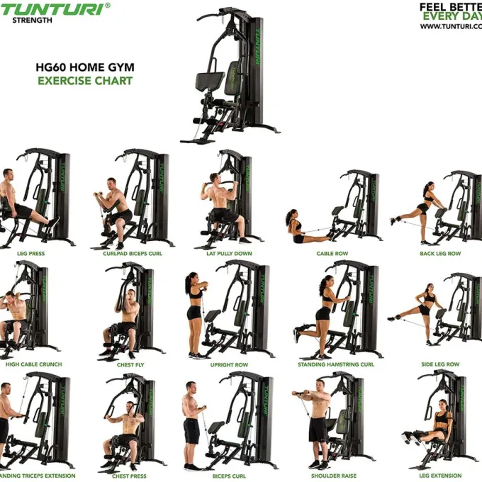 HG60 Home Gym. Multigym, Multigym