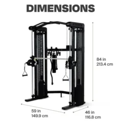 3 Home Gym Functional Trainer, Multirack