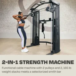 3 Home Gym Functional Trainer, Multirack