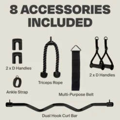 3 Home Gym Functional Trainer, Multirack