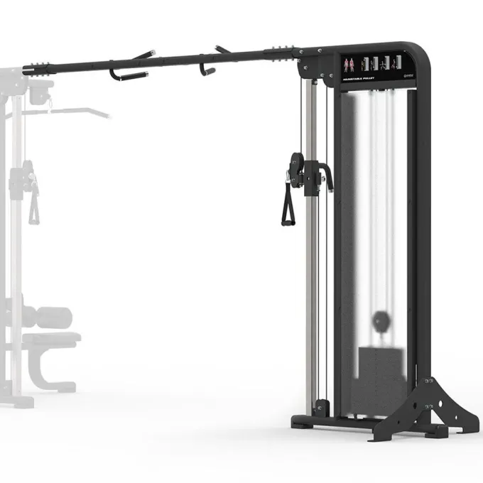 Horizontal Bar With Pulley For 5-Station Multi Gym