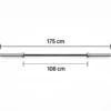 Hybrid Bar/Short Bar, Skivstång