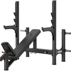 Incline Olympic Bench With Safety Bar