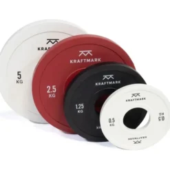 Internationella 50 mm Change Plates, Viktskivor gummerade