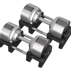 Justerbara Hantlar Elite Silver 2 x 41,5 kg (Par)