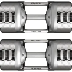 Justerbara Hantlar Elite Silver 2 x 41,5 kg (Par)