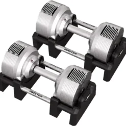 Justerbara Hantlar Elite Silver 2 x 32,5 kg (Par)