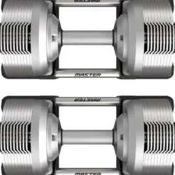 Justerbara Hantlar Elite Silver 2 x 32,5 kg (Par)