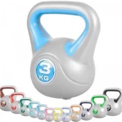 Kettlebell Fitness 113kg ink Stativ, Paket Kettlebell
