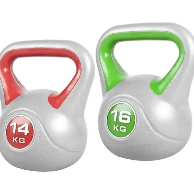 Kettlebell Fitnesspaket - 14kg 16kg, Paket Kettlebell