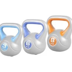 Kettlebell Fitnesspaket - 3kg 6kg 8kg, Paket Kettlebell