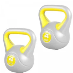 Kettlebell Fitness - 2x4 kg, Paket Kettlebell