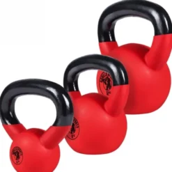 Kettlebellpaket Vinyl - 4kg 8kg 12kg, Paket Kettlebell
