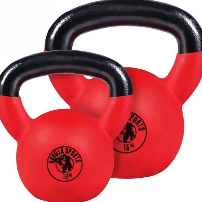 Kettlebellpaket Vinyl - 12kg 16kg, Paket Kettlebell