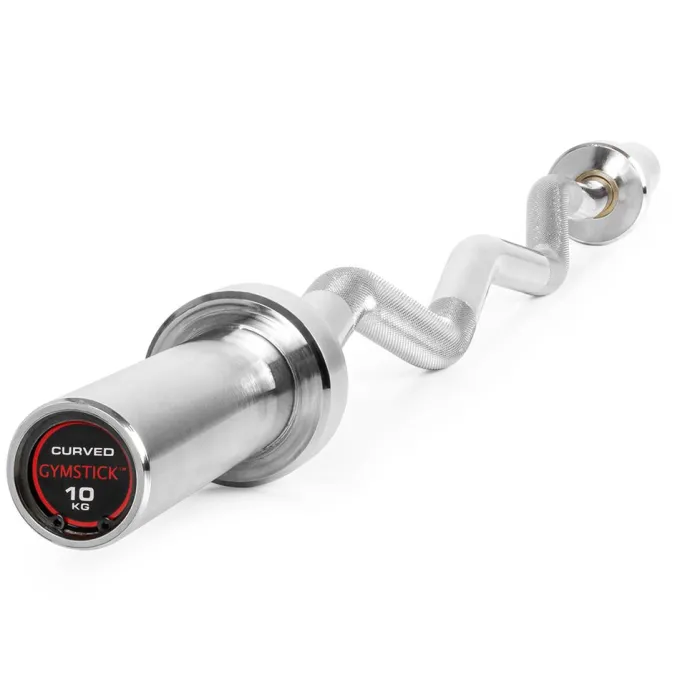 10kg Olympic Curved Bar, Curlstång