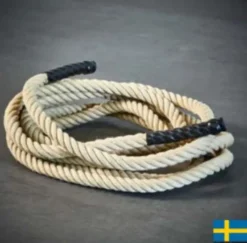 Klätterrep med lodline beslag 8 m 32 mm
