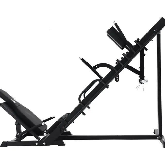 Leg Press Hack Squat, Styrkemaskin - Ben
