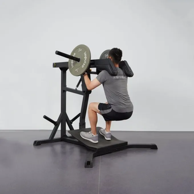 Leverage Squat/Calfback, Styrkemaskin - Ben