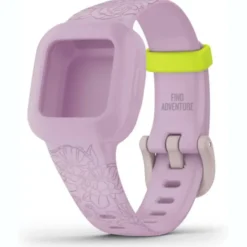 Lila blommor-armband