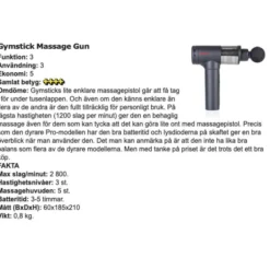 Massage Gun, Massagepistol