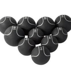 Medicinboll Svart/Silver