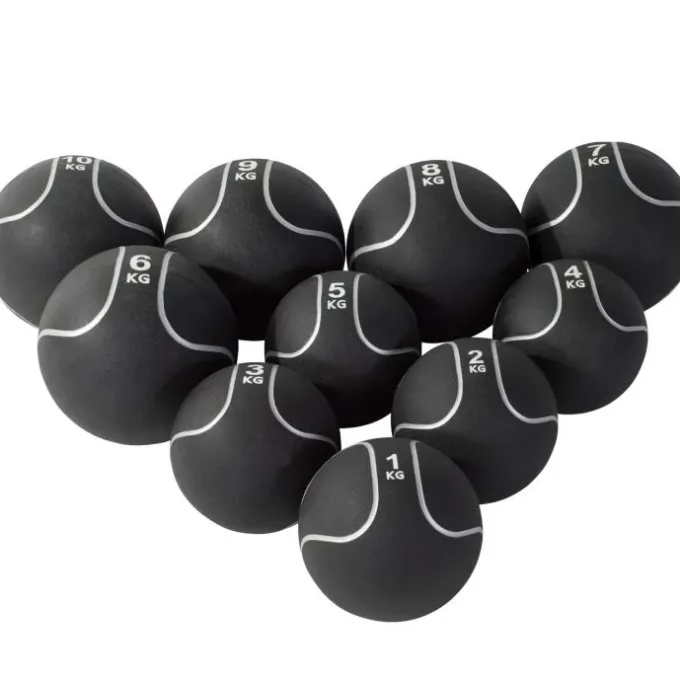 Medicinboll Svart/Silver