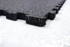 20 mm Ct Puzzle, 100X100 cm Black, Gymgolv
