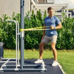 Multigym utomhus SolidStrength 6.0, Dipställning
