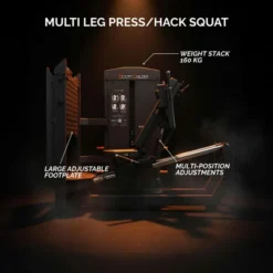 Multi Leg Press/Hack Squat Selectorized, Benmaskin
