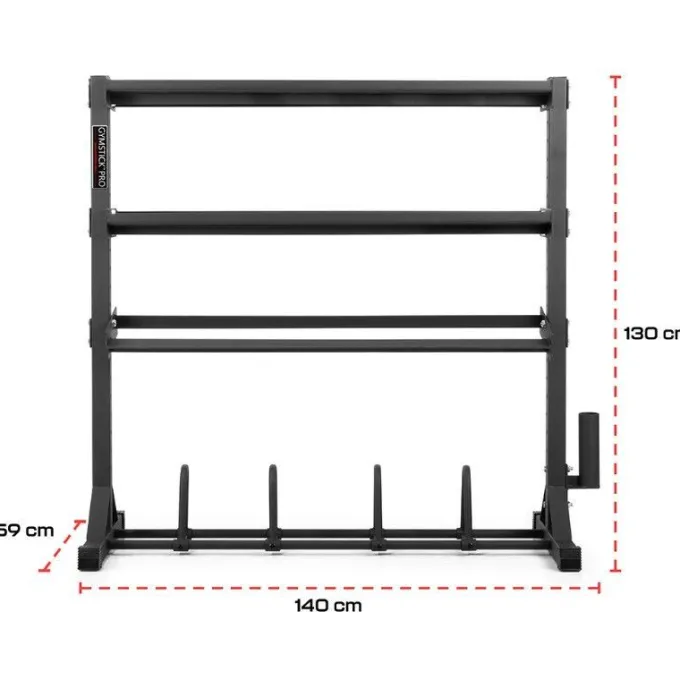 Multi Storage Rack, Ställning viktskivor