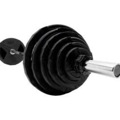 Nero Paket 127,5 kg, Skivstångsset gummerade