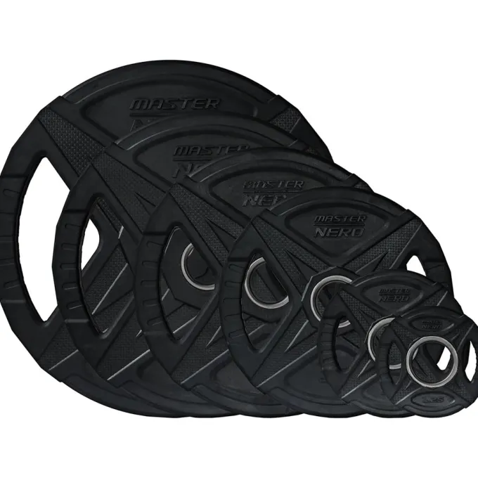Nero Rubber Plate, Viktskivor gummerade