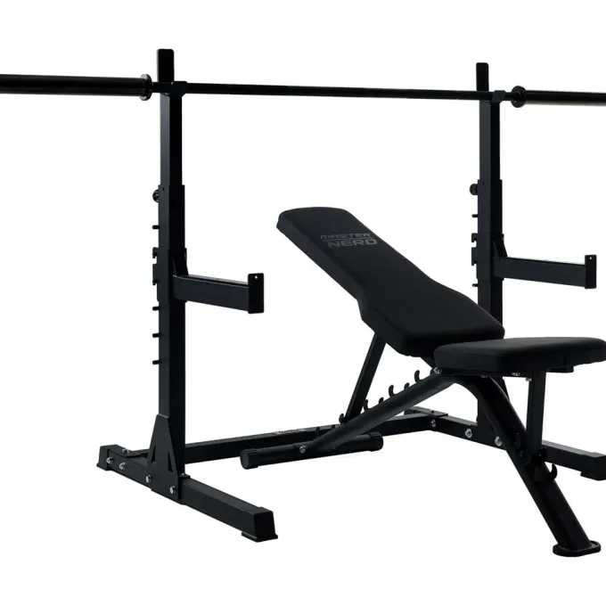 Nero Squat Rack, Skivstångsställning