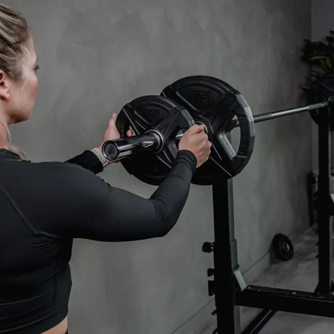 Nero Squat Rack, Skivstångsställning