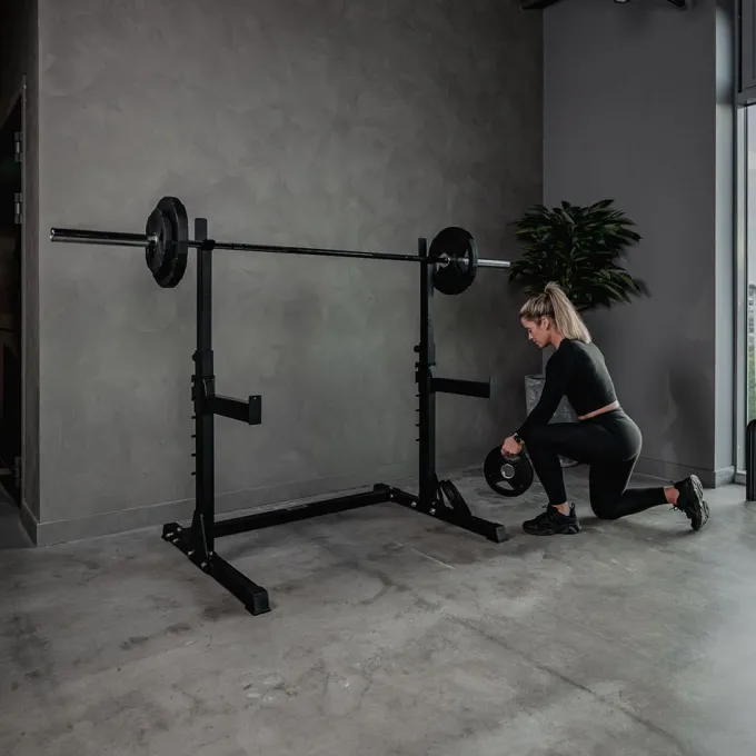 Nero Squat Rack, Skivstångsställning