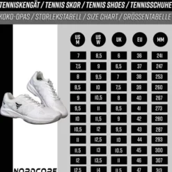 Netpro Allcourt, Tennis- & Padelskor Herr