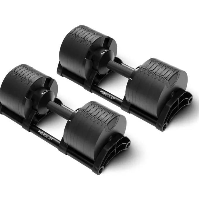 Nuobell 2-32 kg All Black (Par), Hantlar