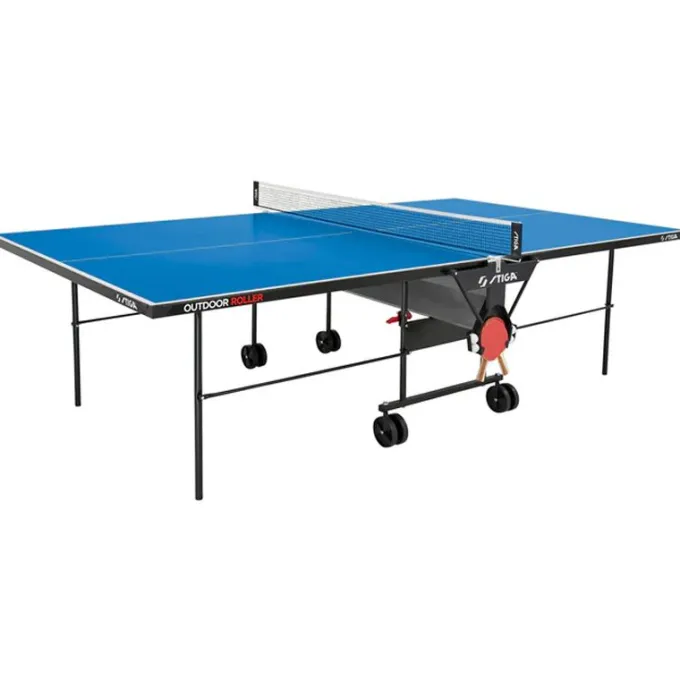 Outdoor Roller incl. Net & Post, Bordtennisbord