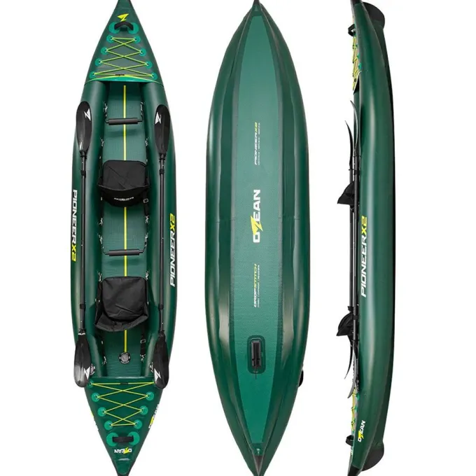 Ozean Pioneer X2 340 Kayak, Dark Green, Kayak