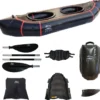 Packraft Adventure Twin XL Black (350x99cm)