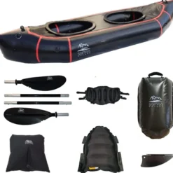 Packraft Adventure Twin XL Black (350x99cm)