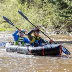Packraft Adventure Twin XL Black (350x99cm)