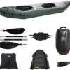 Packraft Adventure Twin XXL Army Green (380x99cm)