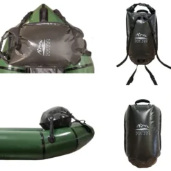 Packraft Adventure Twin XXL Army Green (380x99cm)